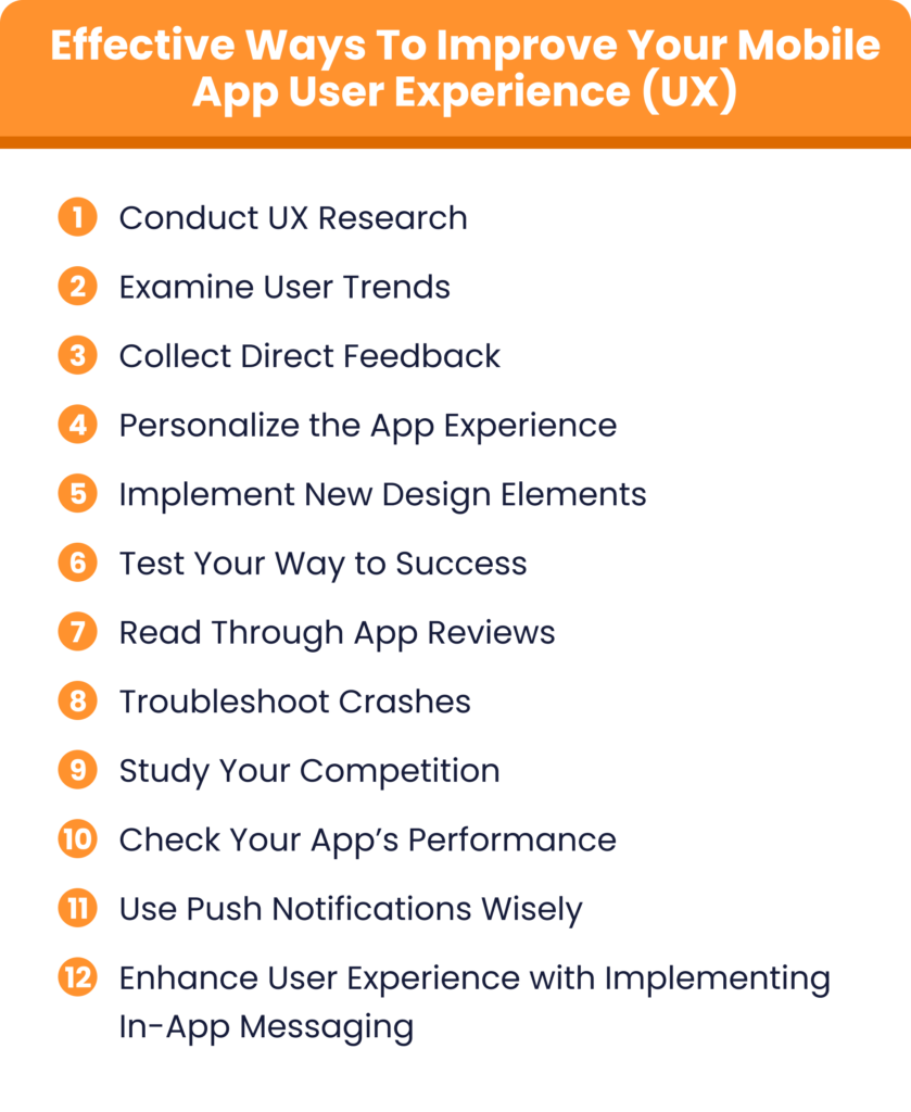 Effective Ways to Improve Your Mobile App User Experience (UX)