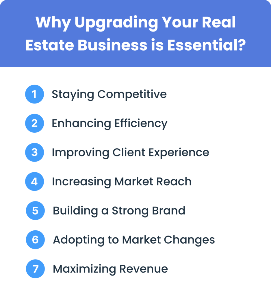 Key Reasons to Upgrade Your Real Estate Business